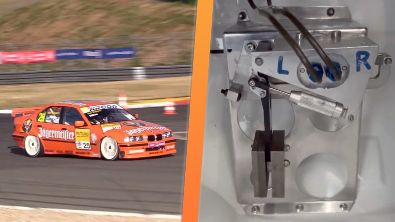 BMW E36 Super Touring and its pendulum brake