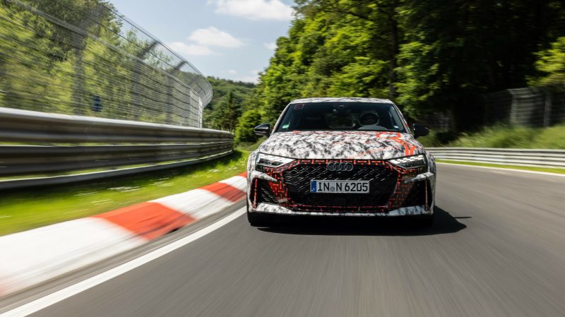 2025 Audi RS3 Shattered the BMW M2’s Nurburgring Lap Record by 5 Seconds