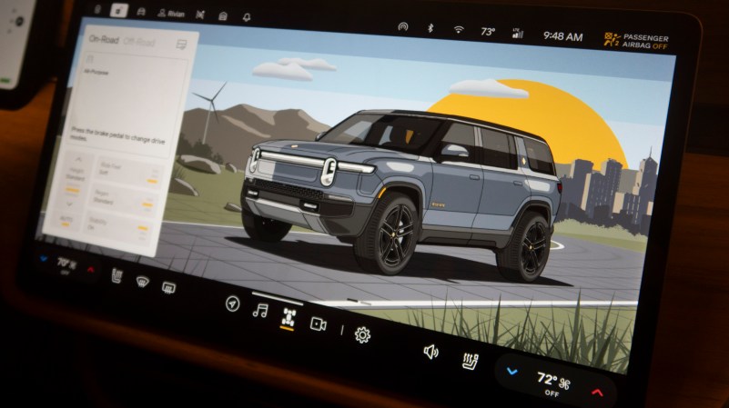 Rivian’s New Cel-Shaded Infotainment Update Is Cool—and Mandatory