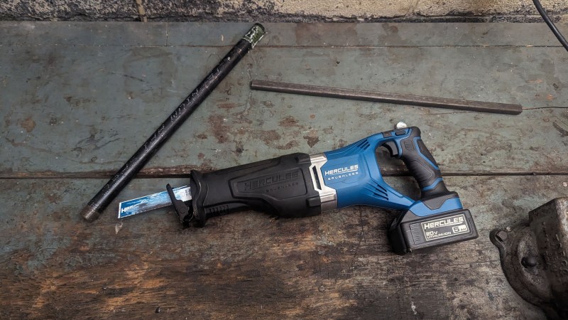 Hercules 20V Reciprocating Saw Hands-On Review