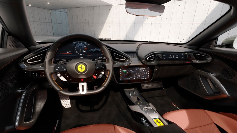 Ferrari Is Removing Built-In Nav Because Who Even Uses That