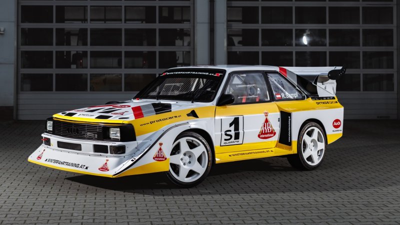 This Audi Quattro S1 Replica Is Actually Three Audis Hacked Together