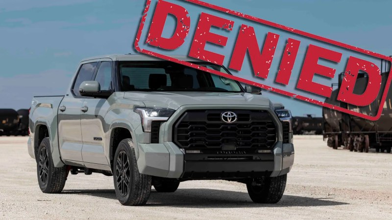 Dealers Are Refusing Toyota Tundra Trade-Ins Over Twin-Turbo V6 Recall