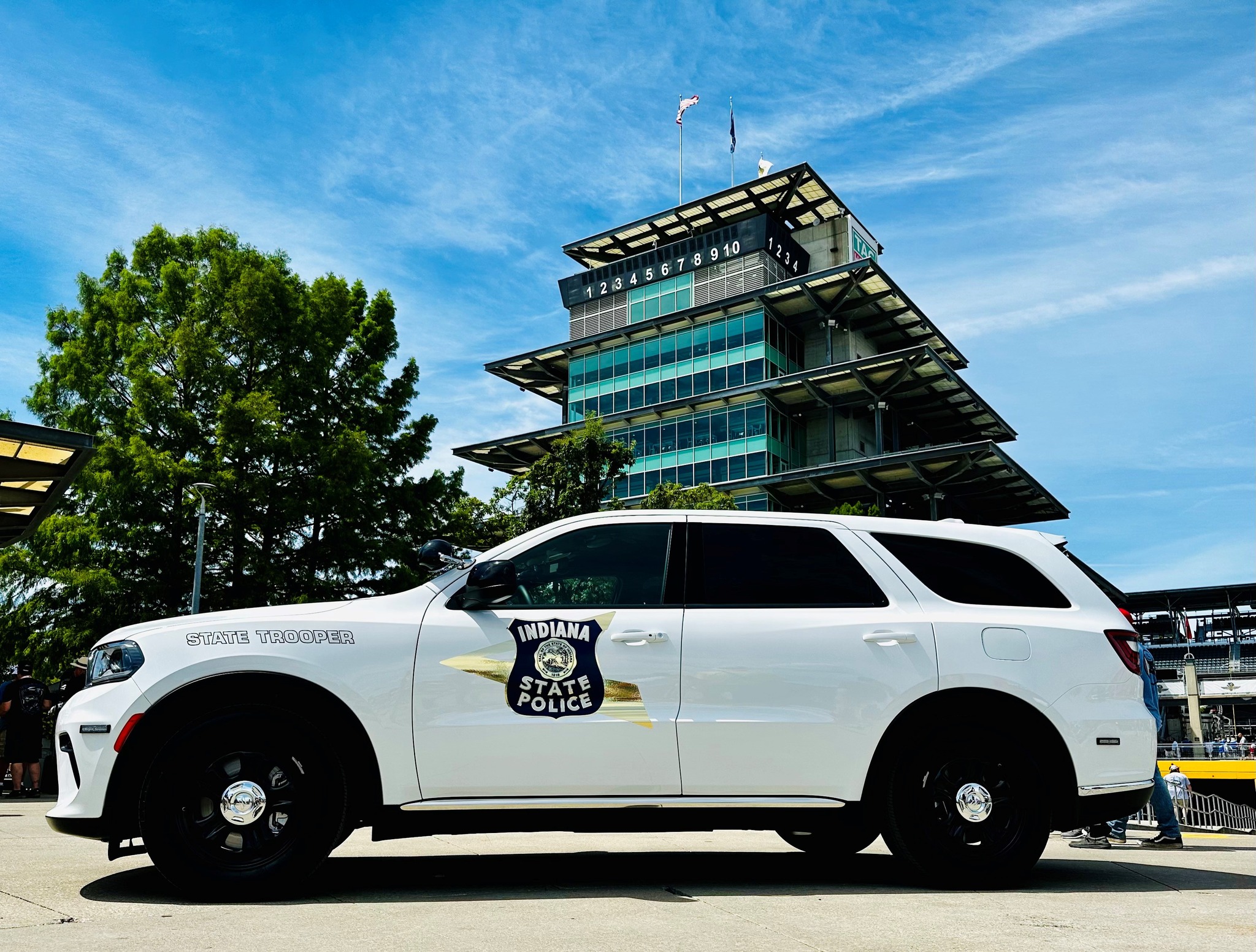 Indiana Police's New Dodge Durangos Already Sidelined by Mass Engine