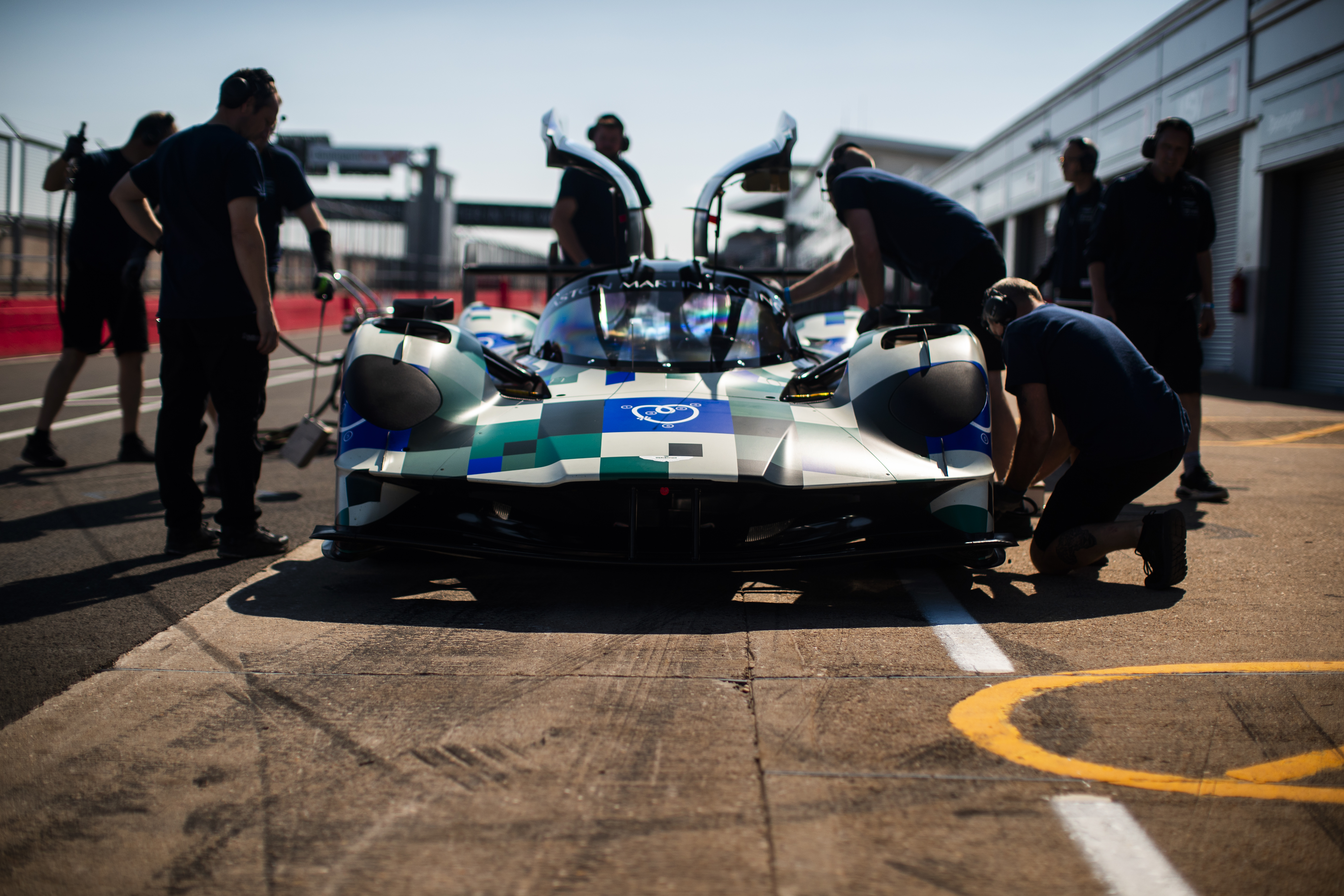 2024 Aston MArtin Valkyrie Testing Donington, England 18h July 2024 Photo: Drew Gibson