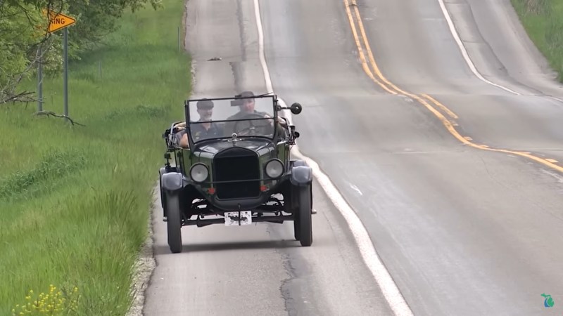 Michigan DOT Still Has a Century-Old Ford Model T in Service