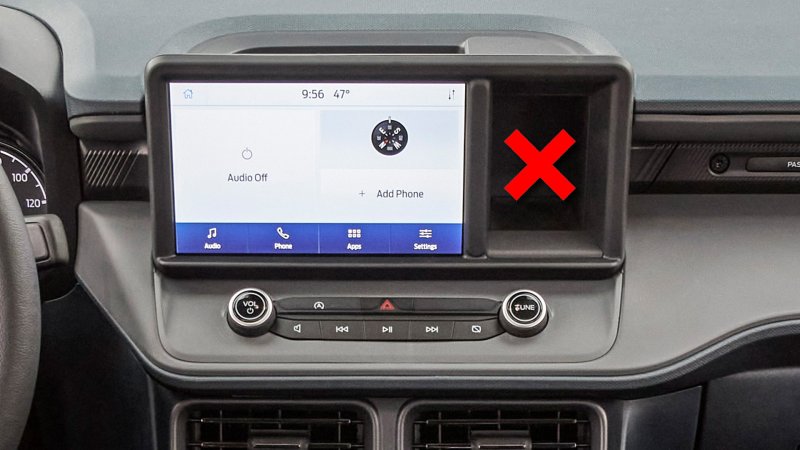 2025 Ford Maverick Loses Controversial Dashboard Cubby