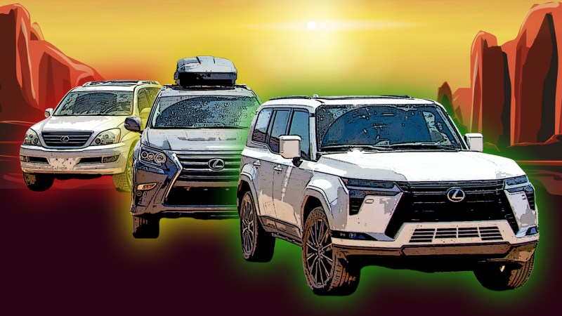 Comparing all three generations of the Lexus GX