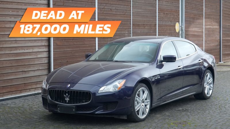 YouTuber Discovers 2013 Maserati Quattroporte Isn’t Built to Survive 200K Miles