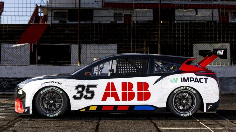 NASCAR ABB Electric Crossover Stock Car Concept