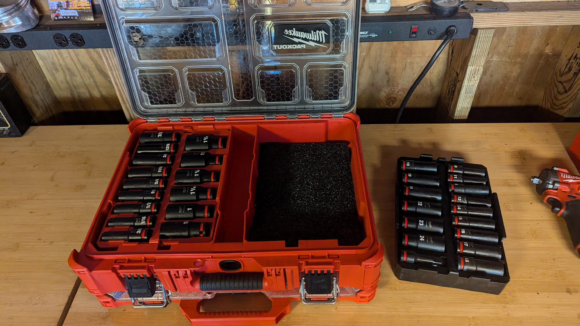 Milwaukee Packout Shockwave Impact Socket Set