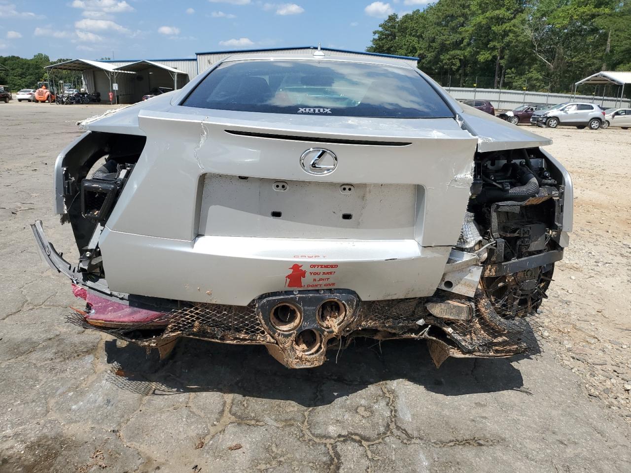 Wrecked 2012 Lexus LFA