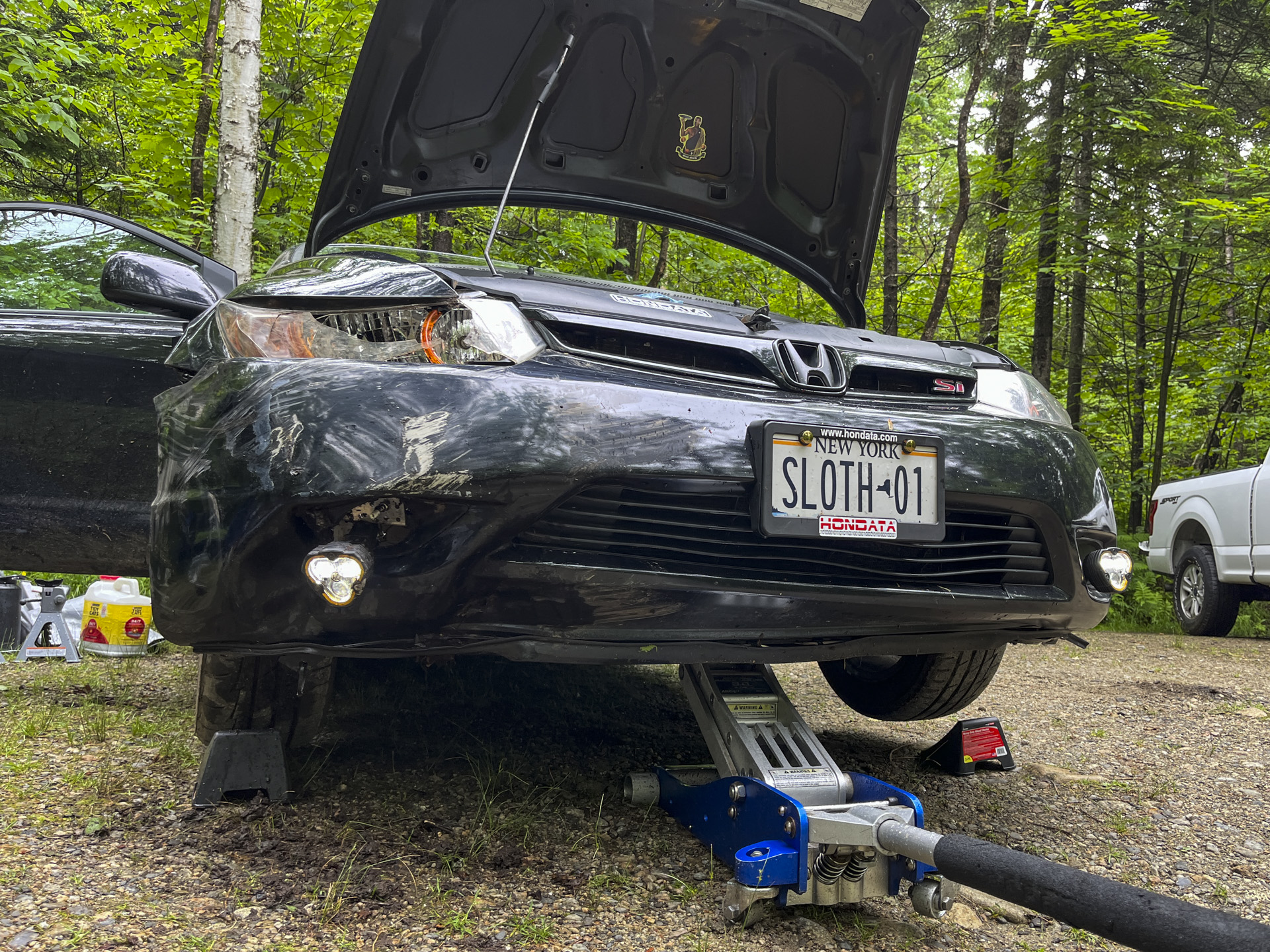 KC Flex Era 3 headlight crash testing.