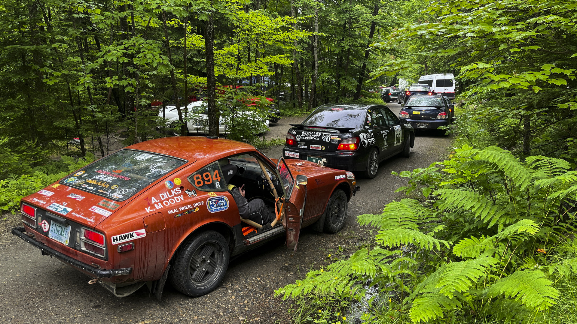 Datsun Z hillclimb racing