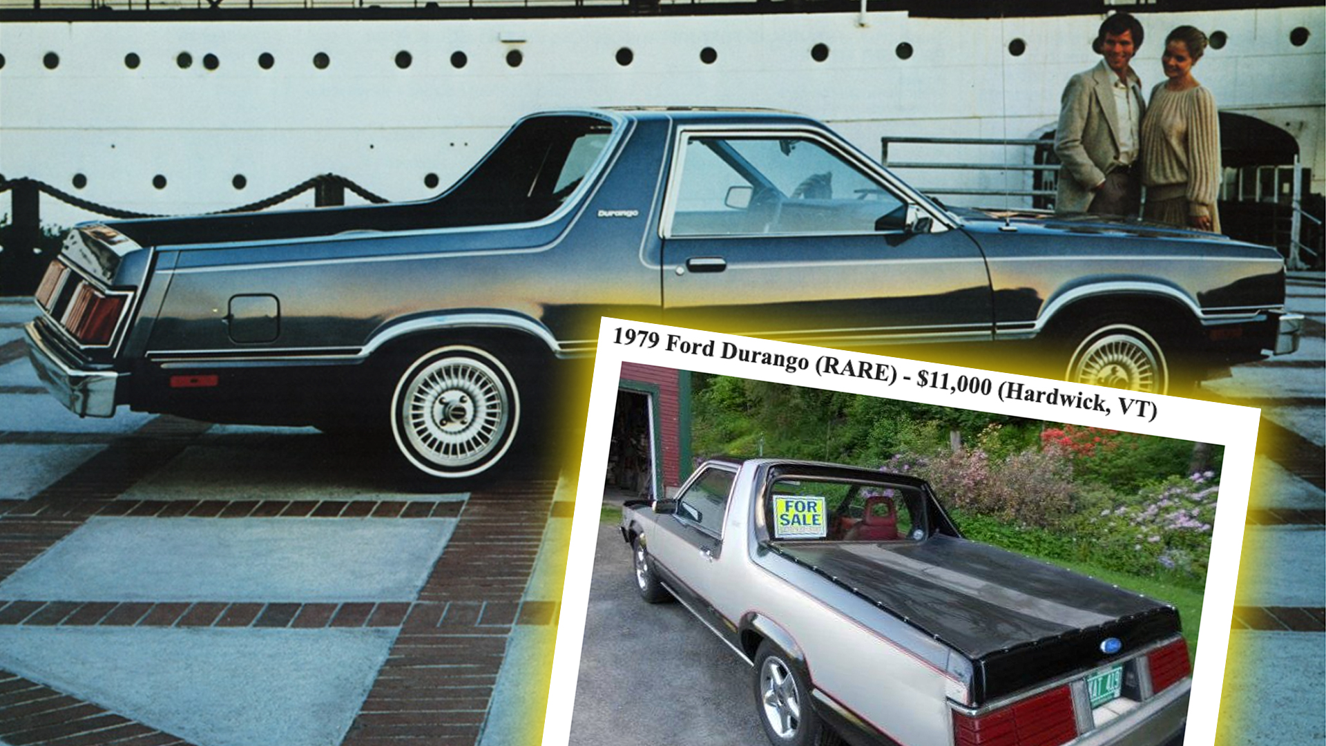 The Ford Durango “truck” was real and it was really rare. And now you can buy it