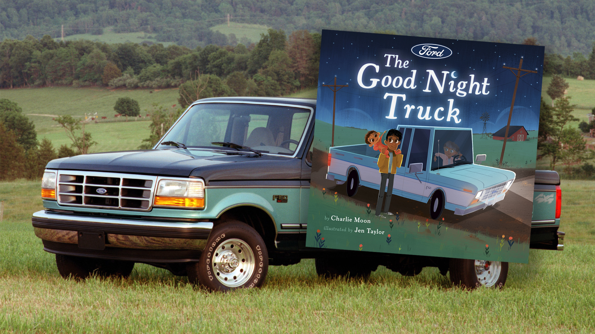 Ford trucks books with F-150 pickup truck.