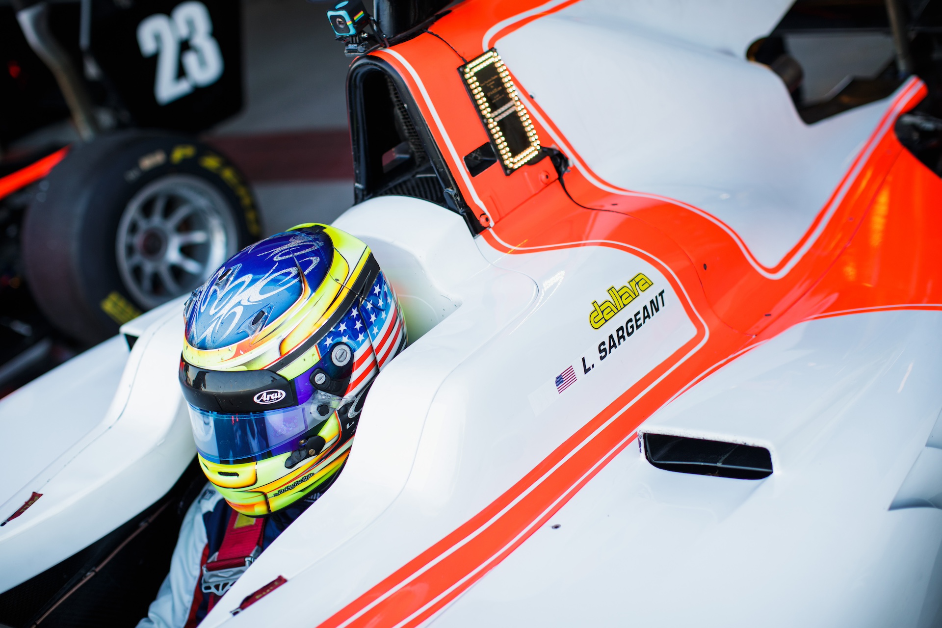 GP3 Series - Test 4..Yas Marina Circuit, Abu Dhabi, United Arab Emirates..Thursday 29 November 2018..Logan Sargeant (USA, MP Motorsport) (Photo by Zak Mauger/Formula Motorsport Limited via Getty Images)