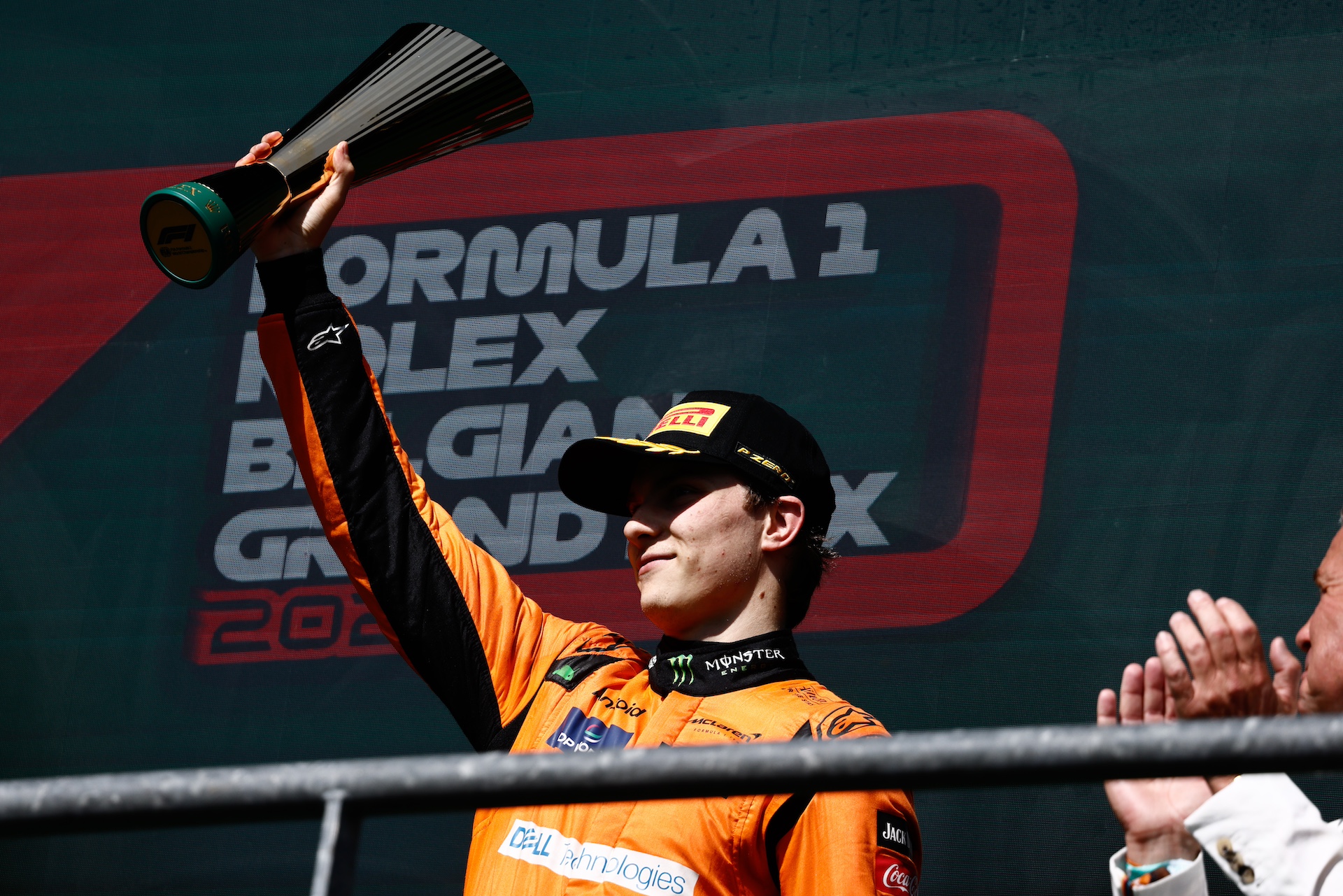 Lando Norris of McLaren after the Formula 1 Belgian Grand Prix at Spa-Francorchamps in Spa, Belgium on July 27, 2024. (Photo by Jakub Porzycki/NurPhoto)