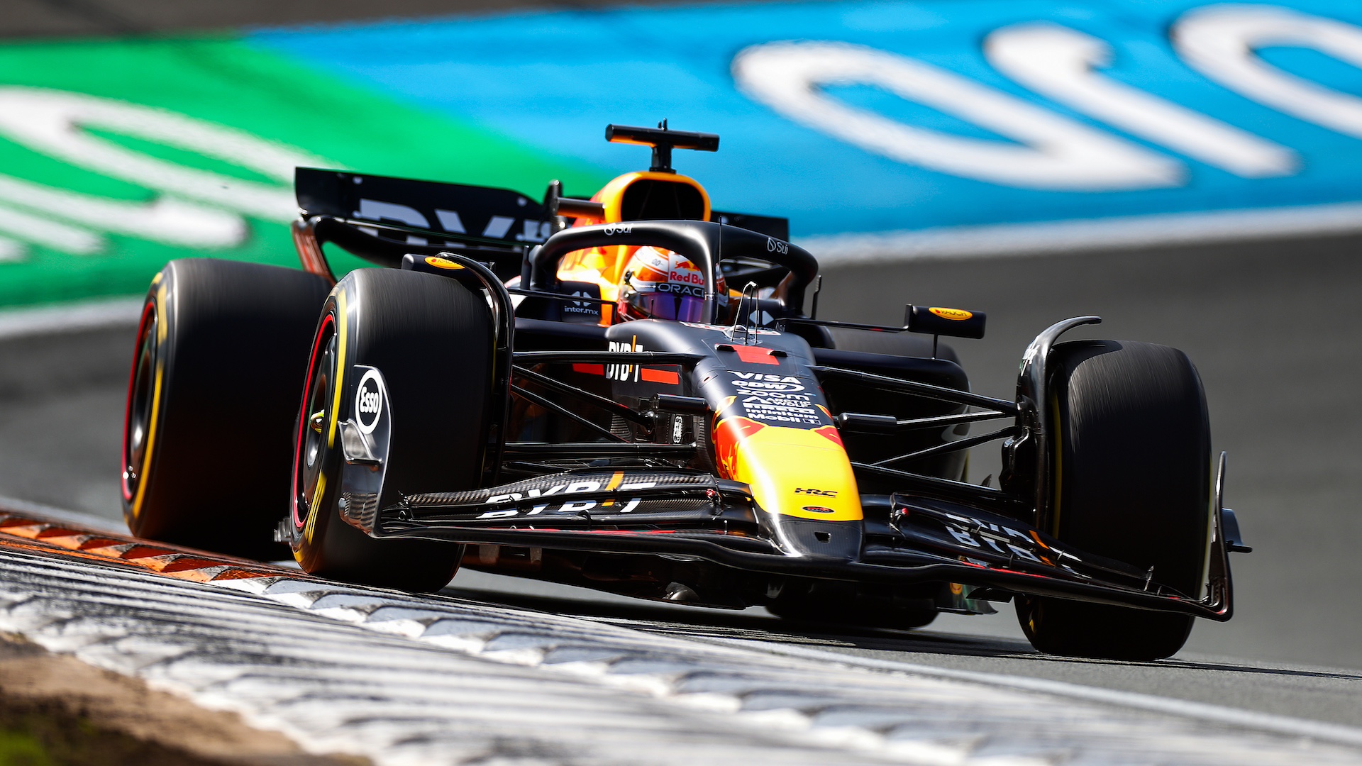 ZANDVOORT, NETHERLANDS - AUGUST 25: Max Verstappen of Oracle Red Bull Racing and The Netherlands during the F1 Grand Prix of Netherlands at Circuit Zandvoort on August 25, 2024 in Zandvoort, Netherlands. (Photo by Peter Fox - Formula 1/Formula 1 via Getty Images)