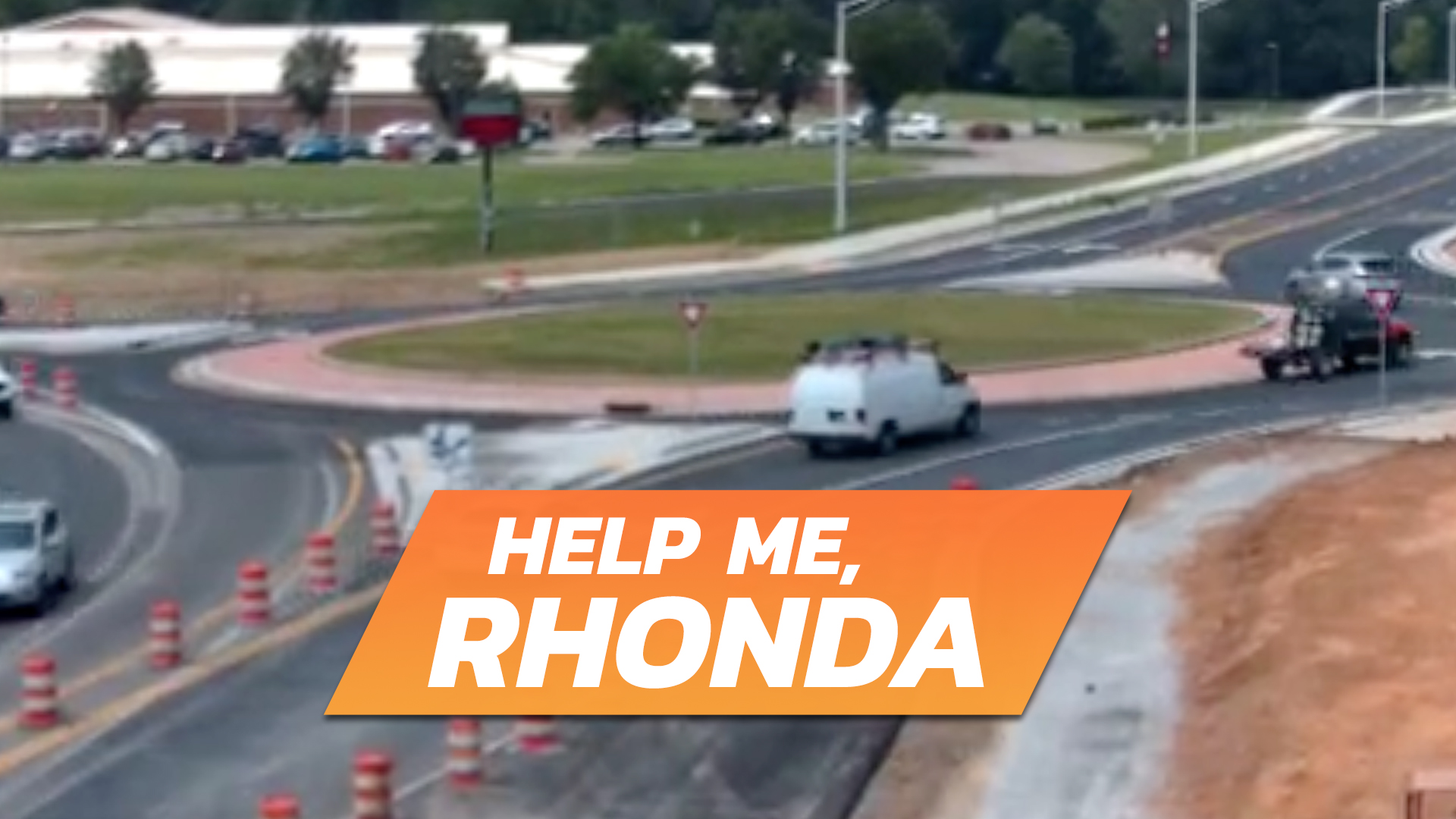 Meet “Rhonda the Roundabout,” the traffic feature with its own theme song and fan page