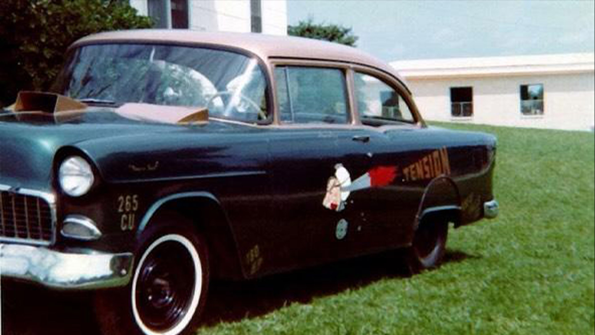 Kiely Mackey's Father's '55 Chevy 