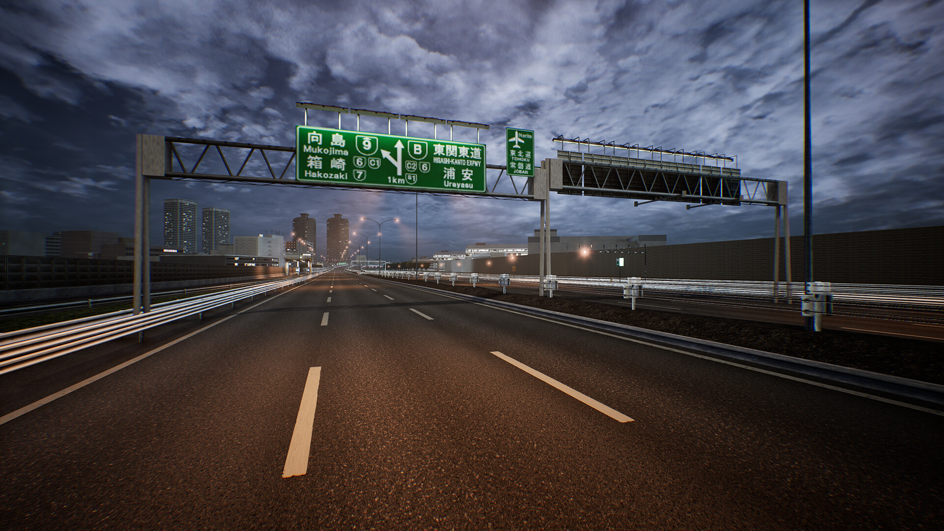 Tokyo Xtreme Racer 2025 screenshot of a highway.