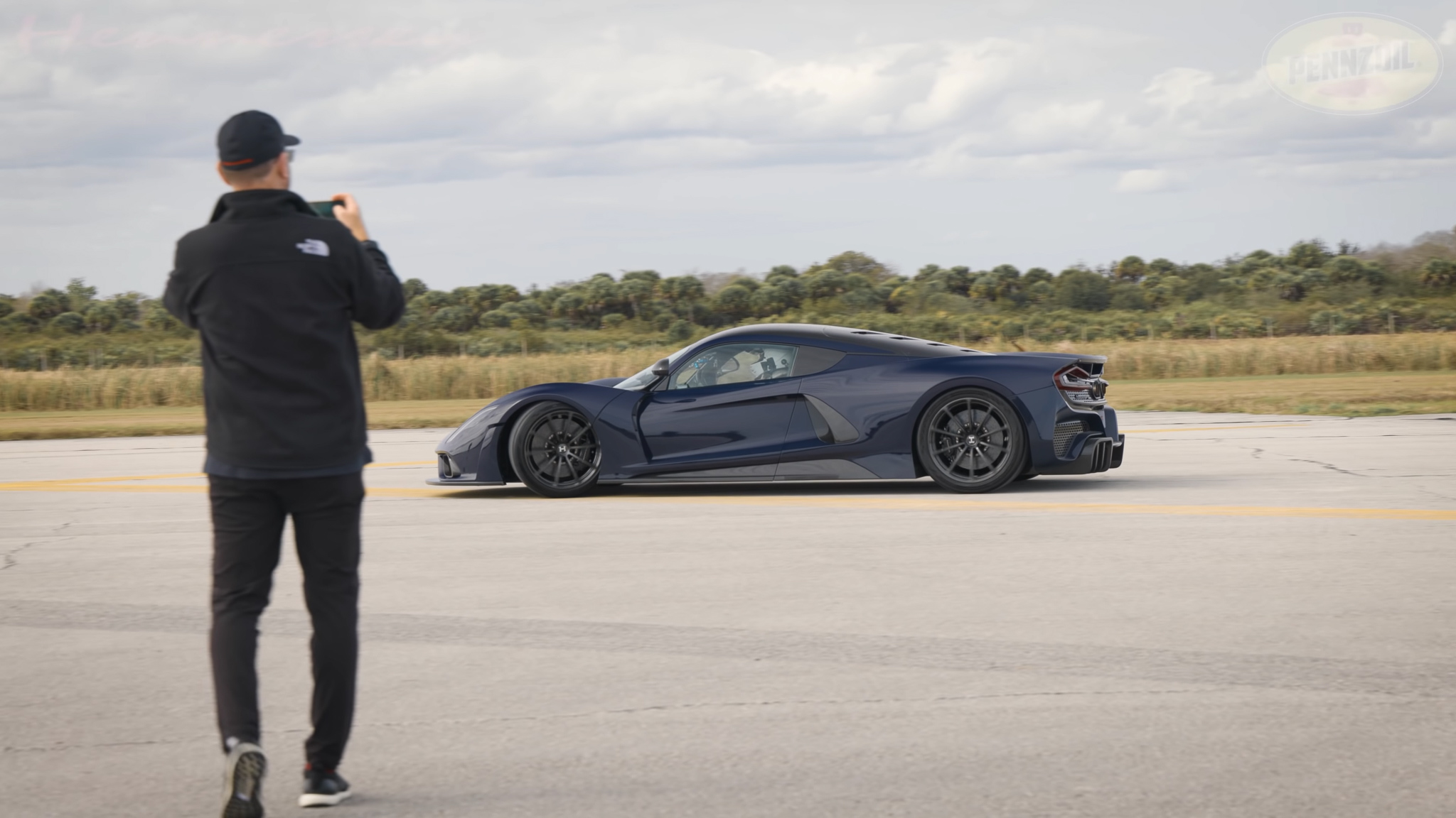 Hennessey Venom F5 Speed Test