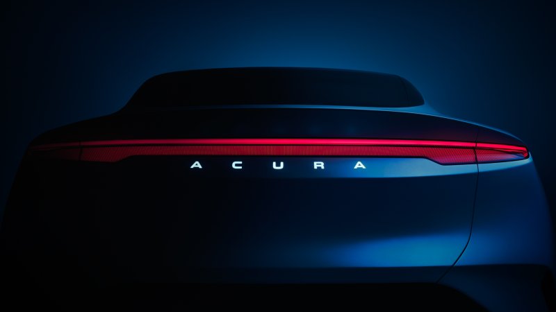 Acura EV teaser