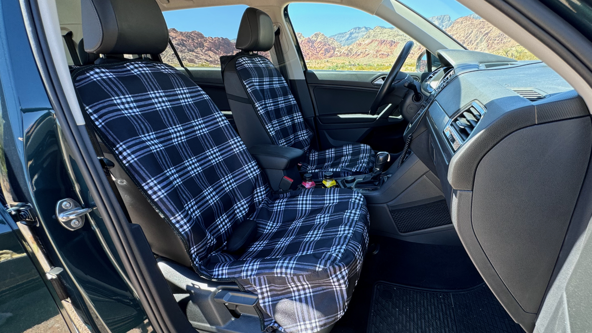 Canvasback Cargo Liner And Seat Cover installed