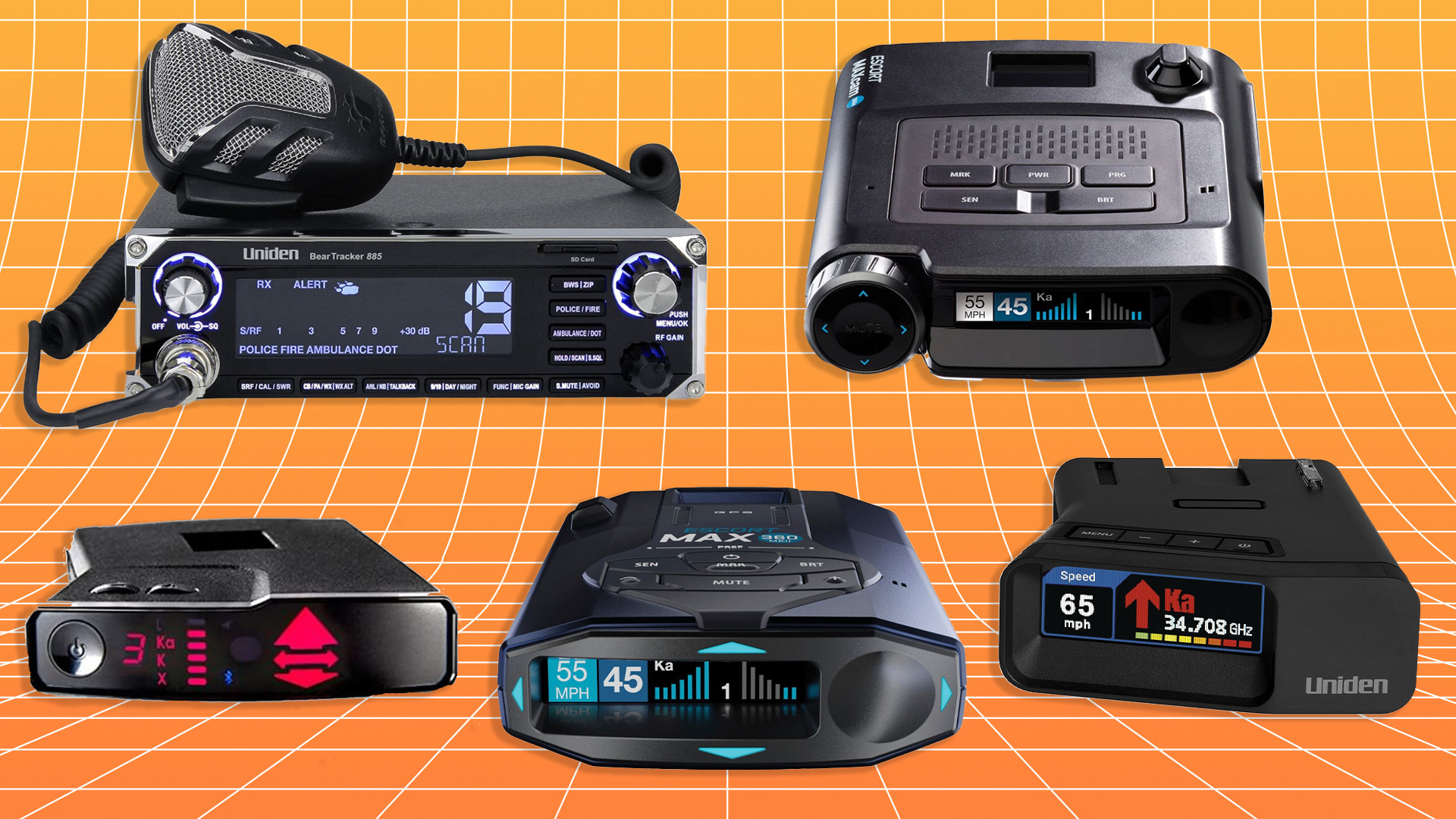 radar detector and scanner deals