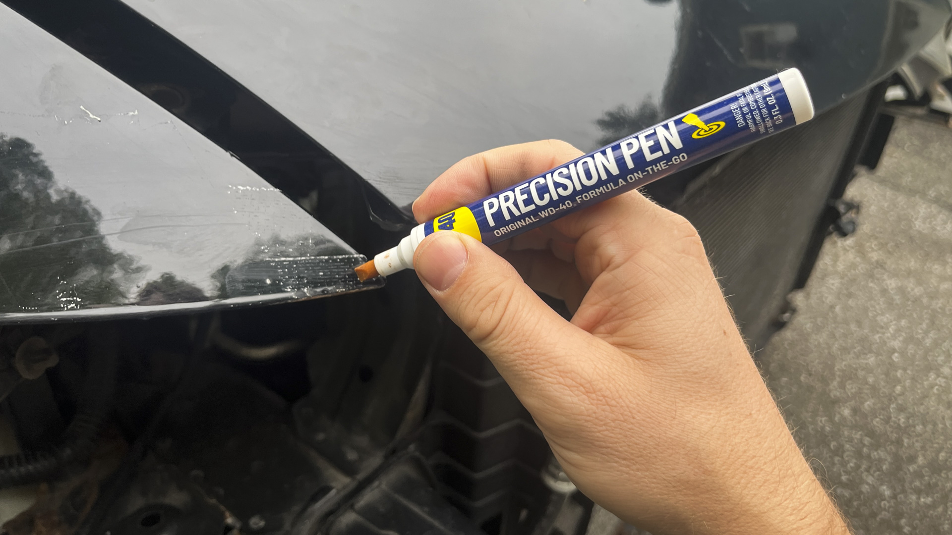 WD-40 Precision Pen before and after 2