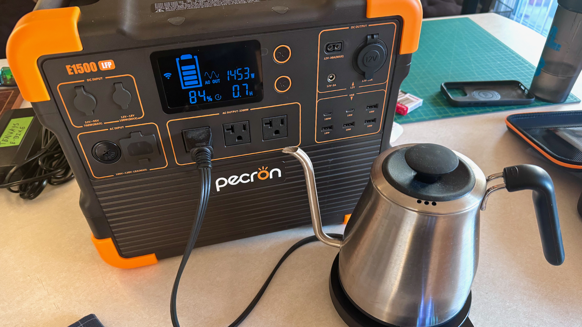 Pecron E1500LFP Portable Power Station Hands-On Review