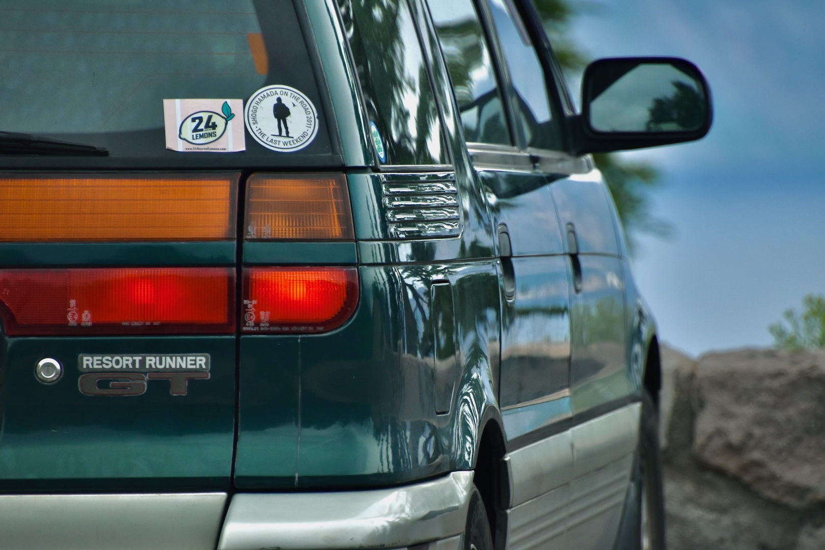 1996 Mitsubishi Chariot Resort Runner GT at Crater Lake