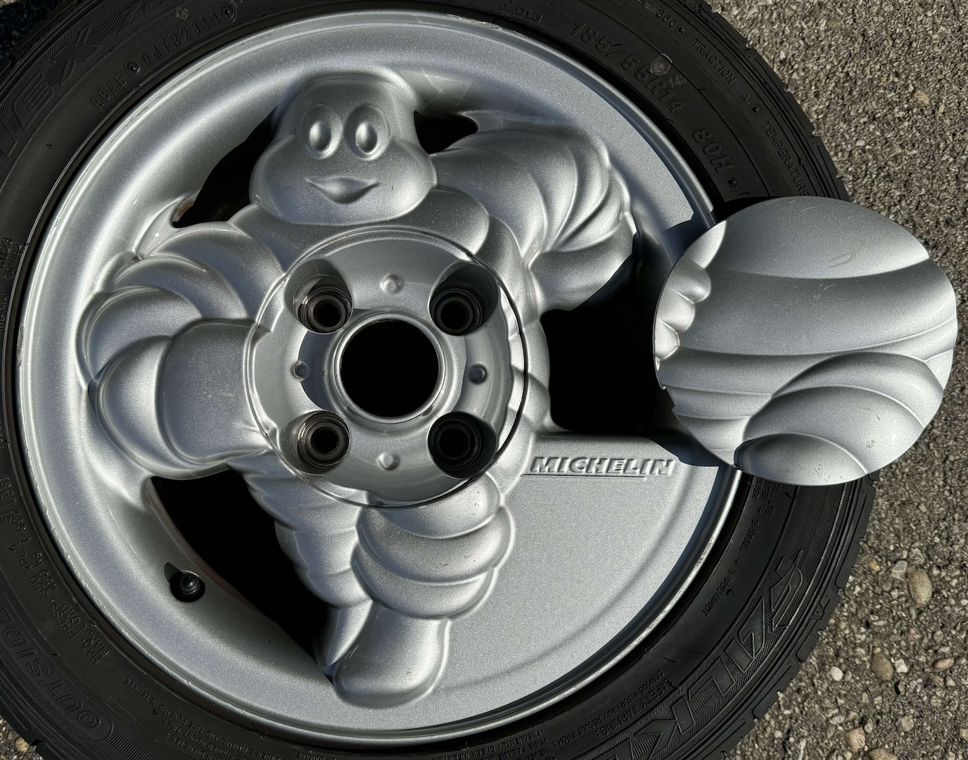 Kronprinz Michelin Bibendum wheels