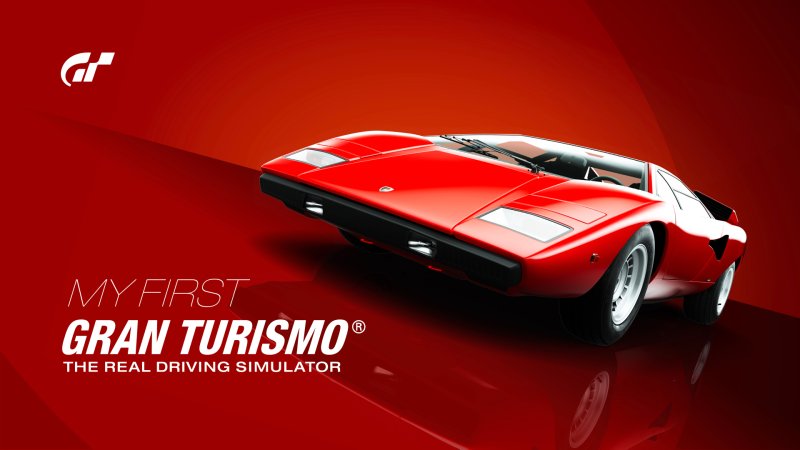 My First Gran Turismo teaser/title image.