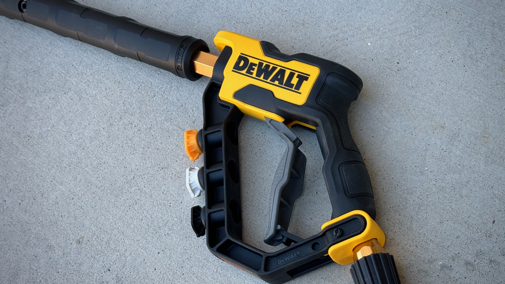 DeWalt electric washer wand.