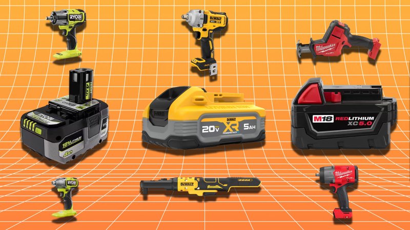 Free Battery deals on power tools