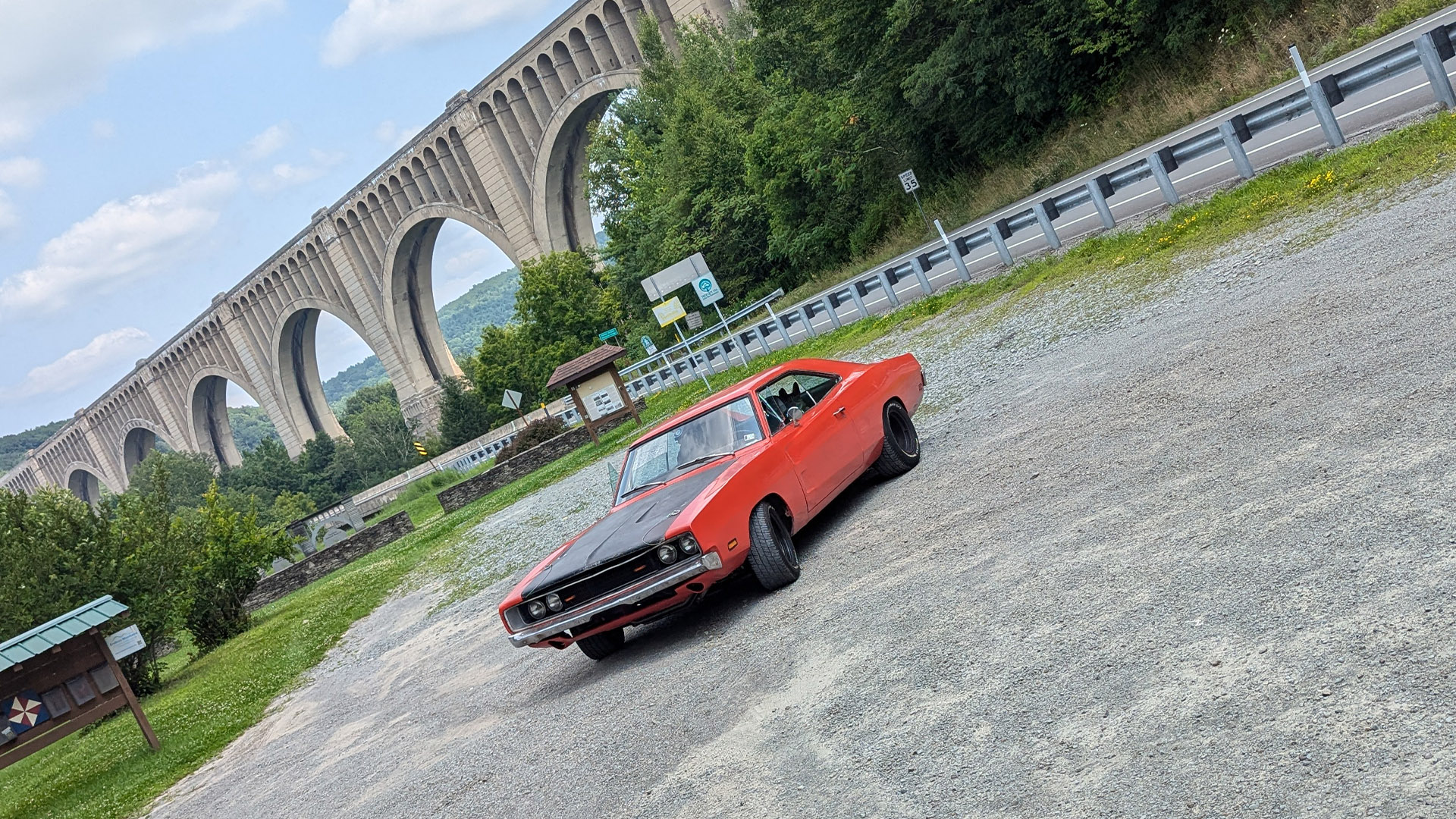 1969 Dodge Charger Heidts Suspension swaps road test. 