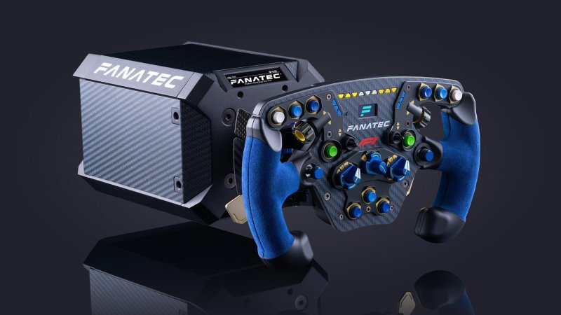 Fanatec F1 wheel and base