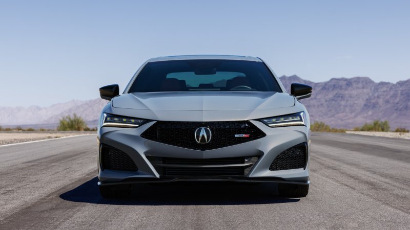 Front of 2024 Acura TLX Type S