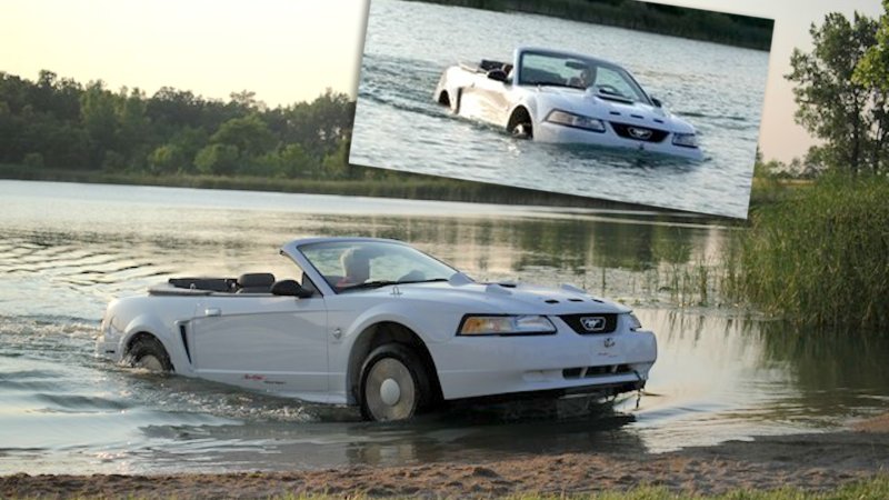 1999 Ford Mustang "Aqua Sport" amphibious car.