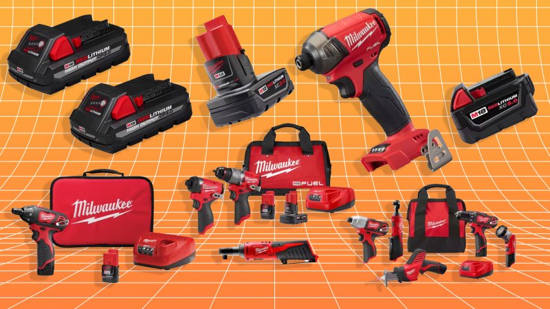 Milwaukee tools on sale.