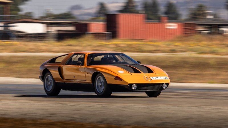 Driving the 1970 Mercedes-Benz C111 Concept: The Wankel-Powered Dream That Never Was