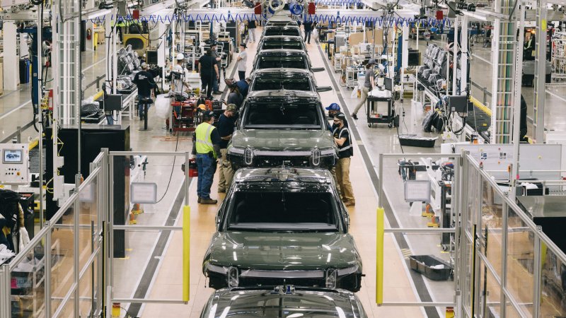 Rivian Factory Workers Report Horrific Injuries Like Cracked Skull, Amputated Finger