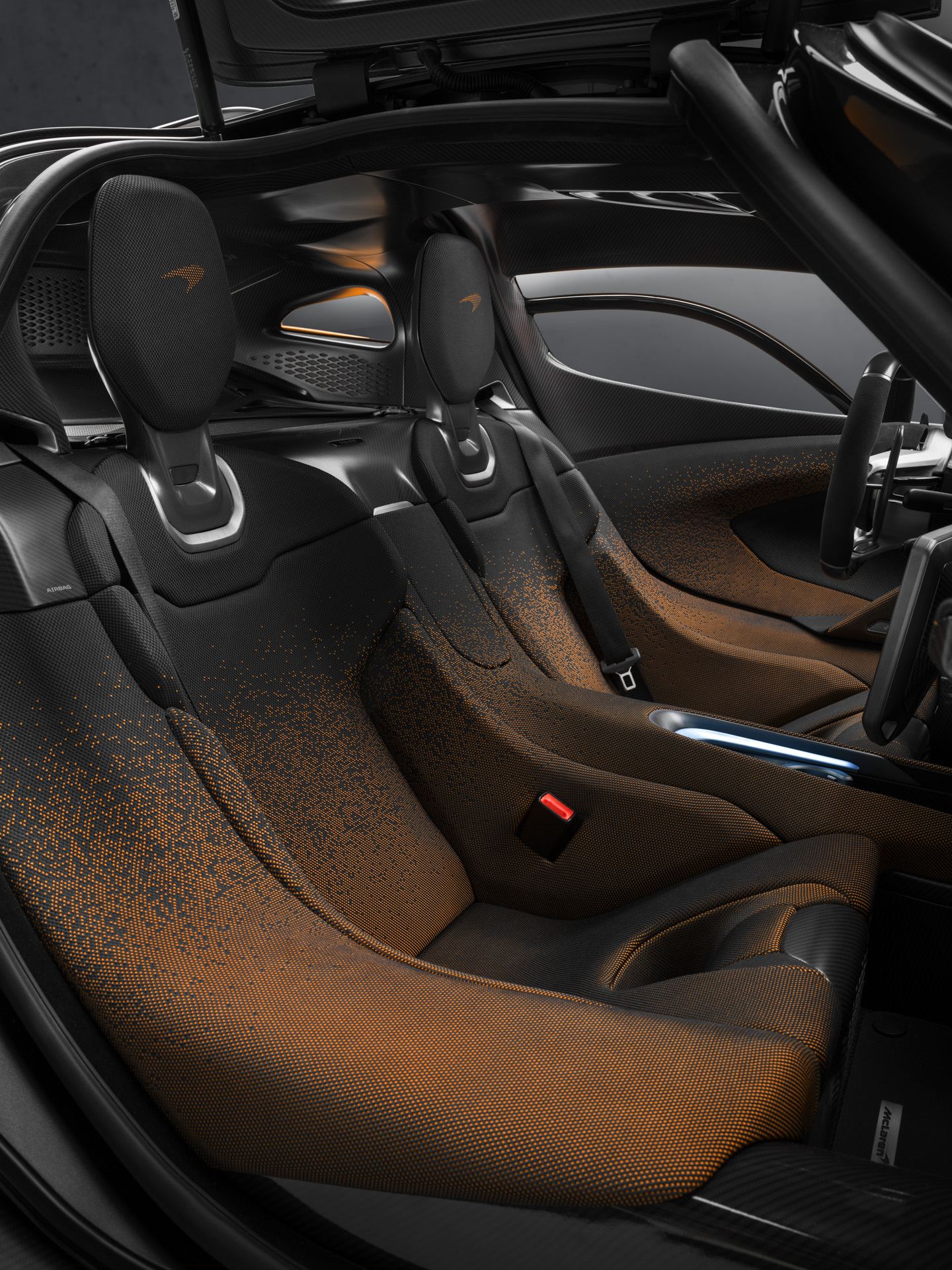 McLaren W1 seats.