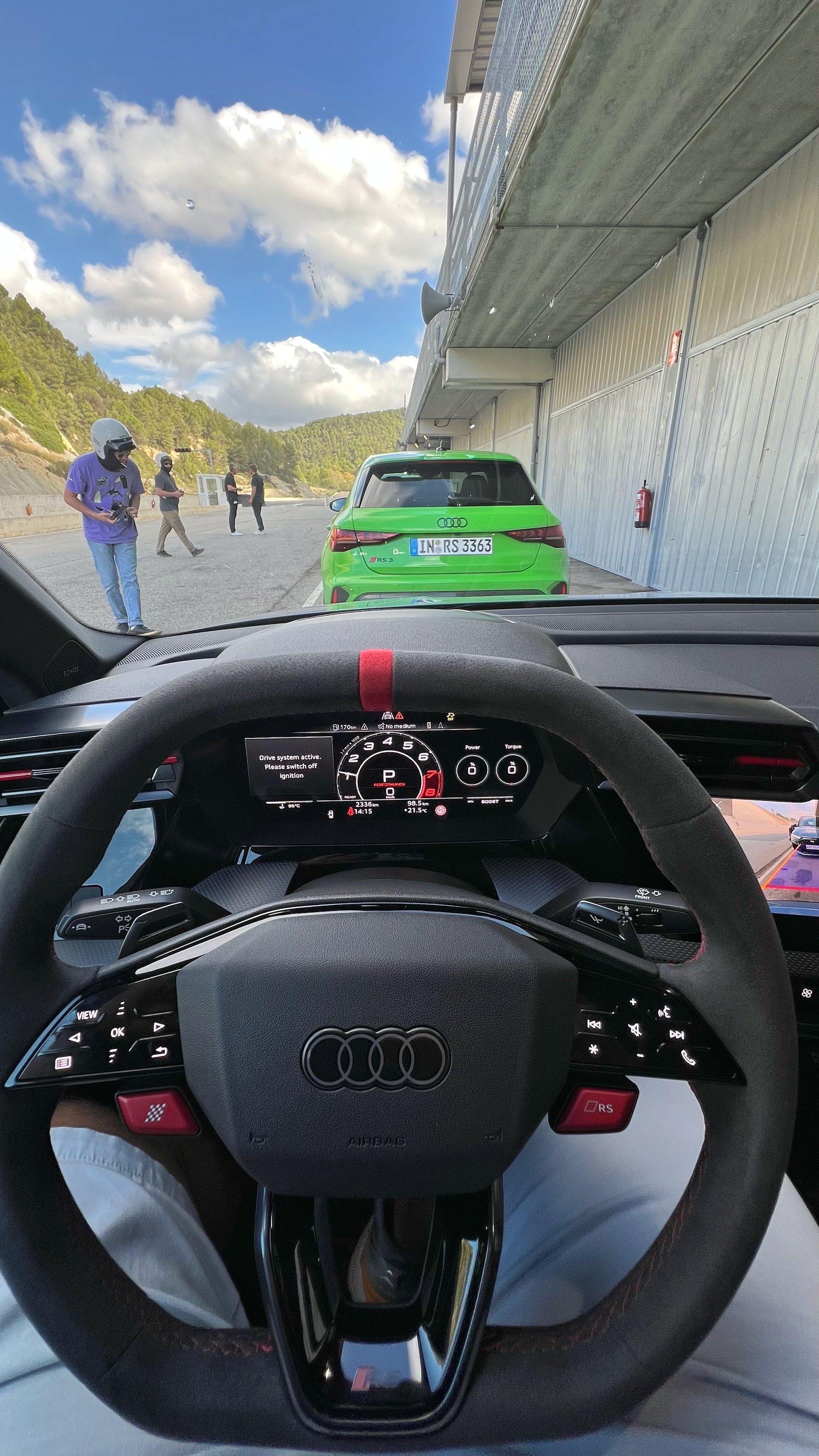 2025 Audi RS3 on Track