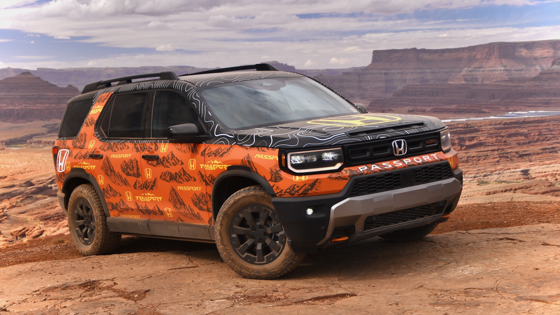 2026 Honda Passport TrailSport prototype in Moab, Utah