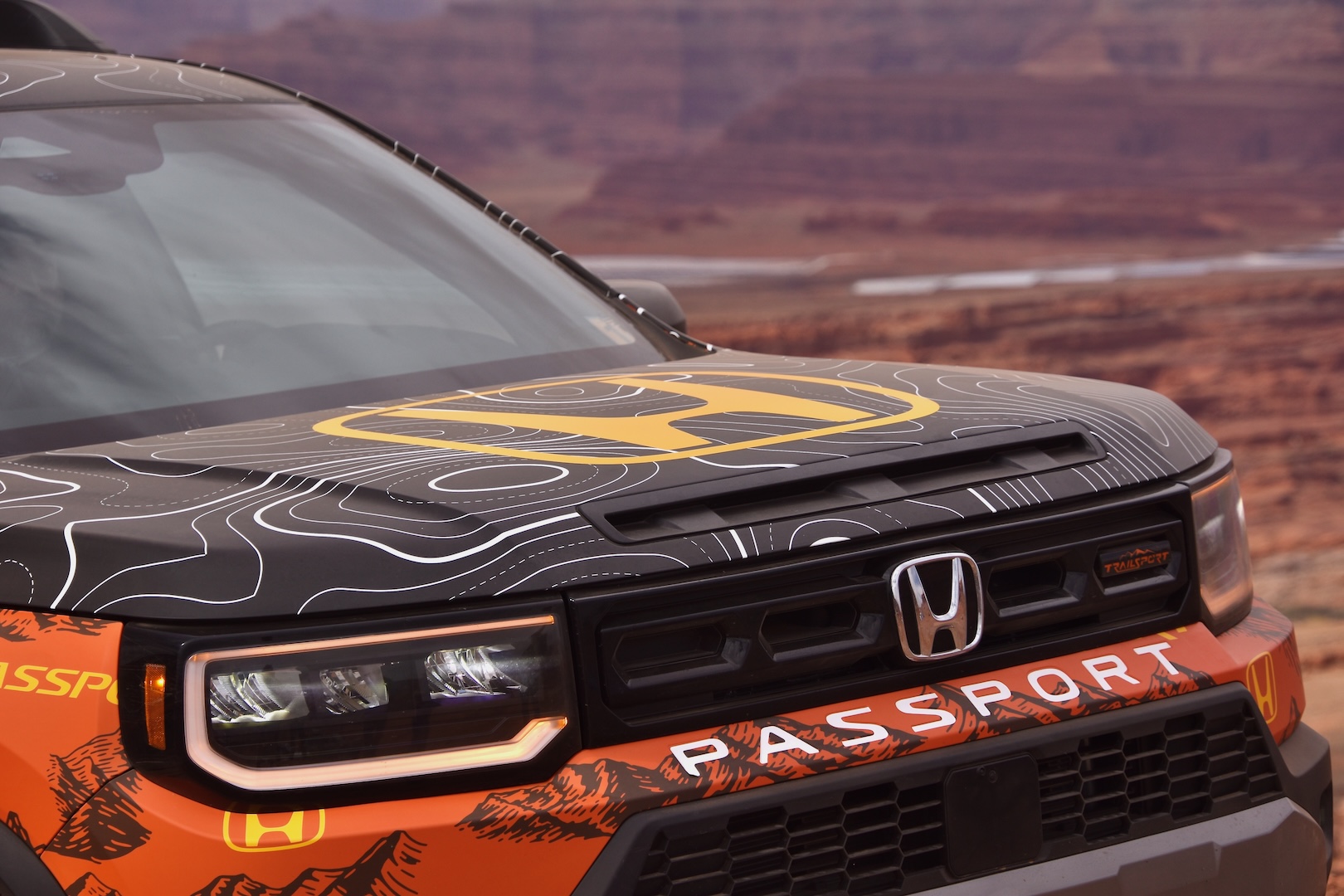 2026 Honda Passport TrailSport prototype in Moab, Utah