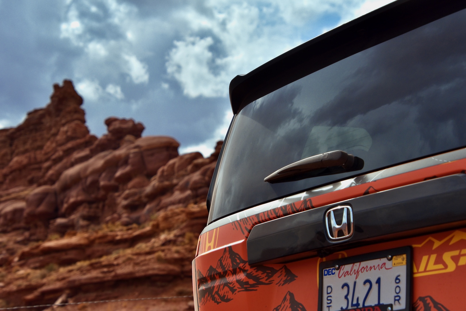 2026 Honda Passport TrailSport prototype in Moab, Utah