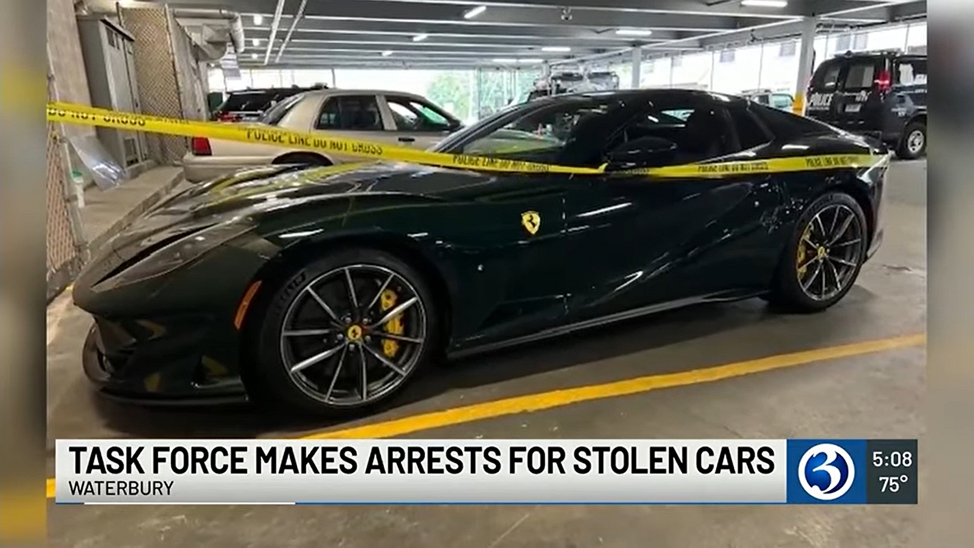 Stolen Ferrari found by tracking AirPods.